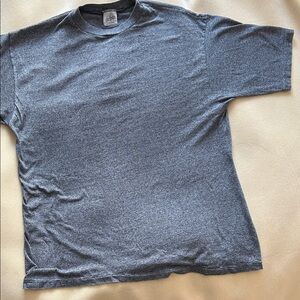 Au Coton Heather Gray Short Sleeve Tee-XL